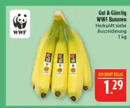 Marktkauf Wwf gut & günstig bananen Angebot