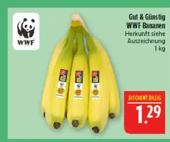 Marktkauf Wwf gut & günstig bananen Angebot