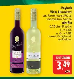Marktkauf Maybach alkoholfrei rotwein Angebot