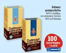 Marktkauf Dallmayr prodomo kaffee Angebot