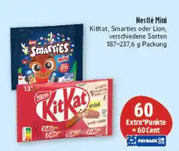 Marktkauf Nestlé mini kitkat, smarties oder lion Angebot