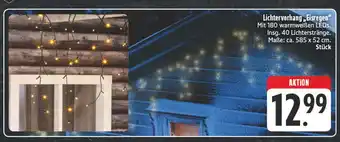 E-Center Lichtervorhang „eisregen“ Angebot
