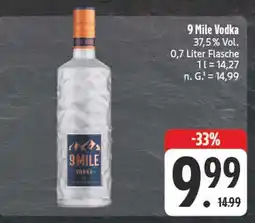 E-Center 9 mile vodka Angebot