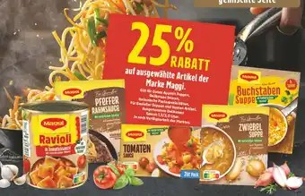 E-Center Maggi ravioli in tomatensauce Angebot