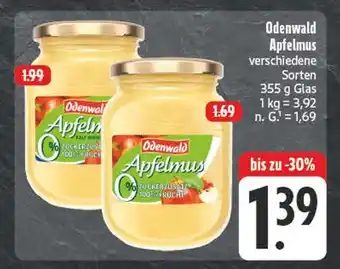 E-Center Odenwald apfelmus Angebot