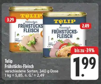 E-Center Tulip hähnchen frühstücks-fleisch Angebot