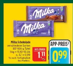Marktkauf Milka schokolade Angebot