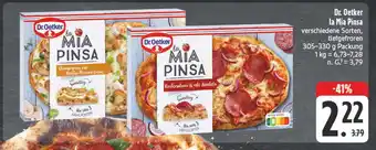 E-Center Dr. oetker la mia pinsa champignons mit ricotta-pecorino creme Angebot