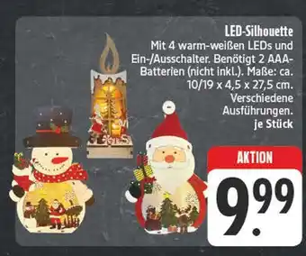 E-Center Led-silhouette Angebot