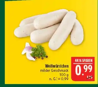 Marktkauf Weißwürstchen Angebot