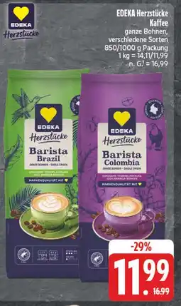 E-Center Edeka herzstücke barista brazil Angebot