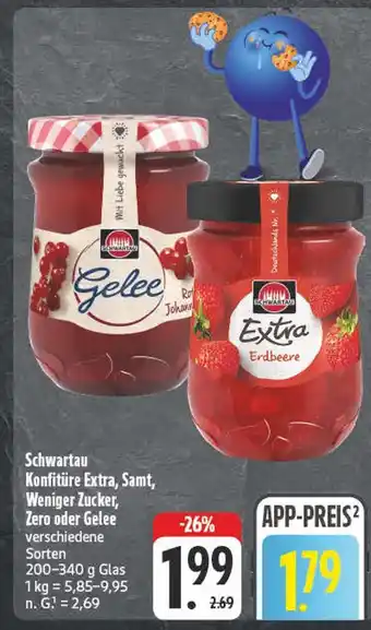 E-Center Schwartau konfitüre extra Angebot