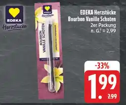 E-Center Edeka herzstücke bourbon vanille schoten Angebot