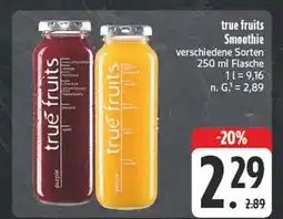 E-Center True fruits smoothie purple Angebot