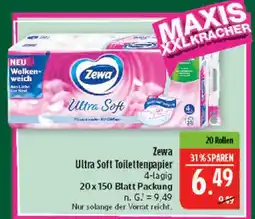 Marktkauf Zewa ultra soft toilettenpapier Angebot