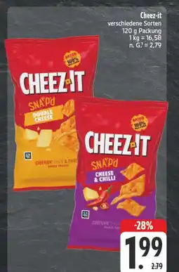 E-Center Cheez-it double cheese Angebot