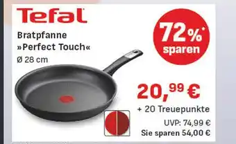 E-Center Tefal bratpfanne perfect touch Angebot