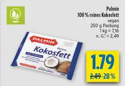 diska Palmin reines kokosfett Angebot
