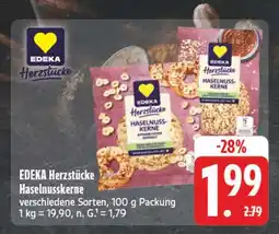 E-Center Edeka herzstücke haselnusskerne Angebot
