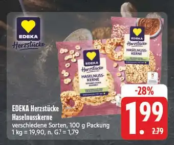 E-Center Edeka herzstücke haselnusskerne Angebot