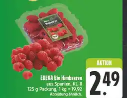 E-Center Edeka bio himbeeren Angebot