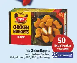 E-Center Iglo chicken nuggets Angebot