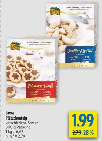 diska Lawa schwarz-weiß plätzchenteig Angebot