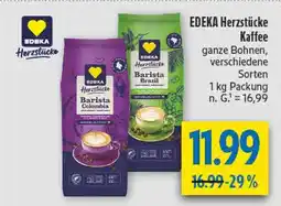 diska Edeka herzstücke barista colombia Angebot