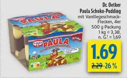 diska Dr. oetker paula schoko-pudding Angebot