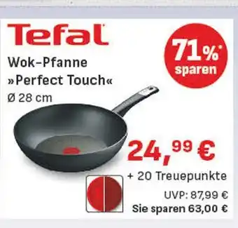 diska Tefal wok-pfanne perfect touch Angebot