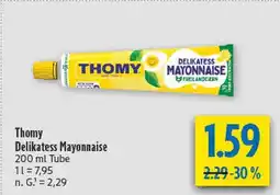 diska Thomy delikatess mayonnaise Angebot