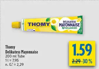 diska Thomy delikatess mayonnaise Angebot