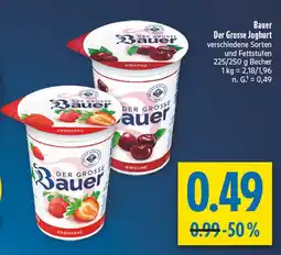 diska Bauer der grosse joghurt erdbeere Angebot