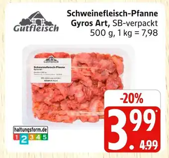 Marktkauf Gutfleisch schweinefleisch-pfanne gyros art Angebot