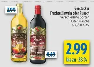 diska Gerstacker fruchtglühwein Angebot