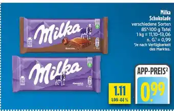 diska Milka noisette Angebot