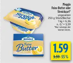 diska Meggle feine butter Angebot