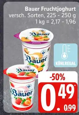 Edeka Bauer fruchtjoghurt Angebot
