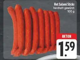 E-Center Hot salami sticks Angebot
