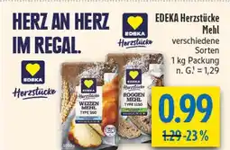 diska Edeka herzstücke weizen mehl type 550 Angebot