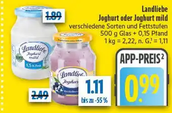 diska Landliebe joghurt Angebot