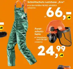 Globus Baumarkt Schnittschutz-latzhose „eco“ Angebot