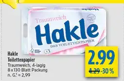 diska Hakle traumweich toilettenpapier Angebot
