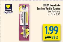 diska Edeka herzstücke bourbon vanille schoten Angebot