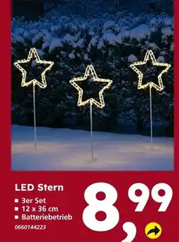 Globus Baumarkt Led stern Angebot