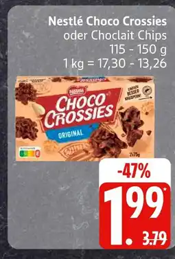 Edeka Nestlé choco crossies original Angebot