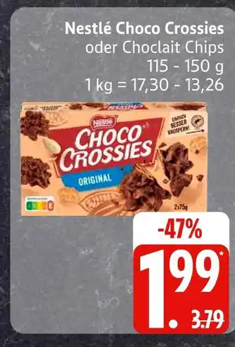 Edeka Nestlé choco crossies original Angebot