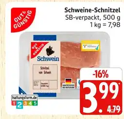 Marktkauf Gut & günstig schweine-schnitzel Angebot