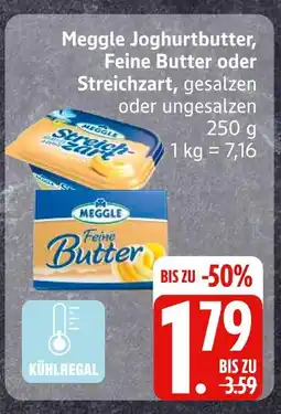 Edeka Meggle joghurtbutter Angebot