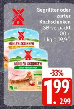 Edeka Mühlen schinken gegrillter kochschinken Angebot